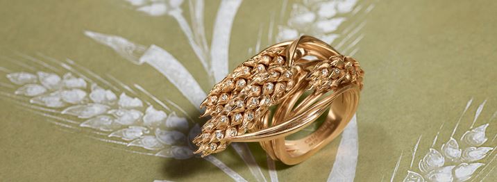 épi de blé Chaumet bague