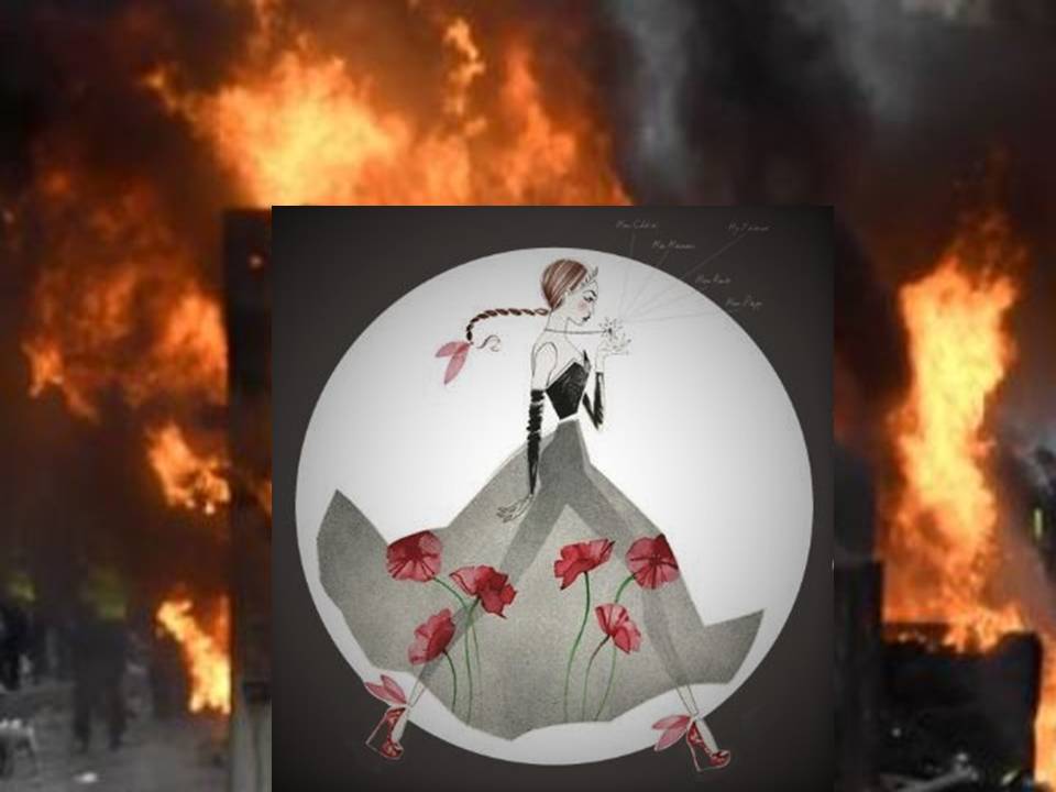 l'égérie Oz-Bijoux traverse une manifestation et déclenche l'alerte sécurité