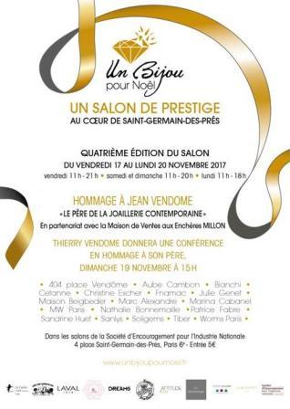 affiche un bijou pour Noël